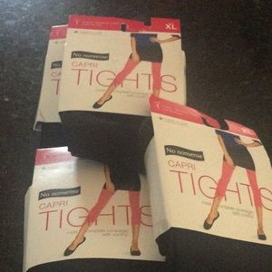 No nonsense Capri footless tights size extra large black new in package